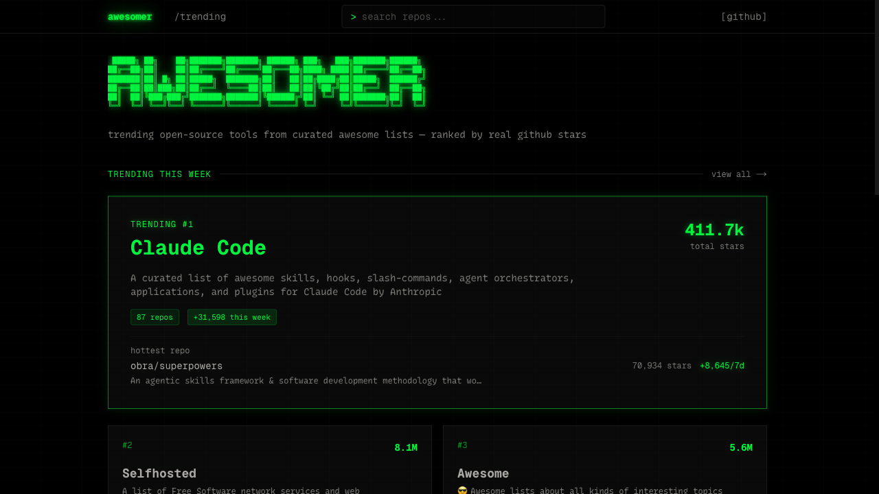 awesomer preview